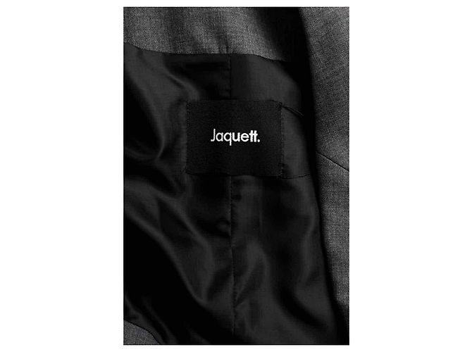 Autre Marque Blazer de lana gris - vista 5