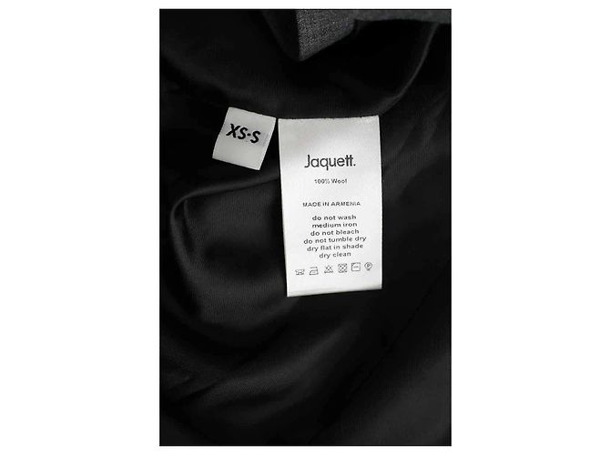 Autre Marque Blazer de lana gris - vista 6