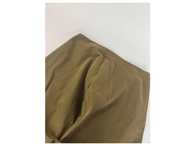 Vintage Issey Miyake Polyesterhosen Khaki Größe 1 - Ansicht 13