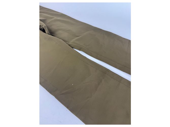 Vintage Issey Miyake Polyesterhosen Khaki Größe 1 - Ansicht 6