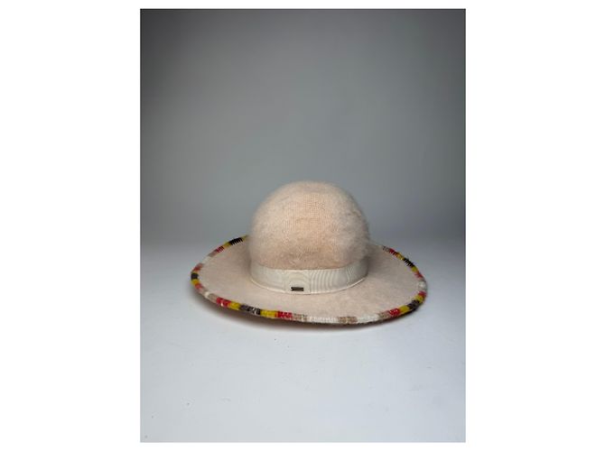 Vintage Missoni Wollsombrero Beige - Ansicht 10