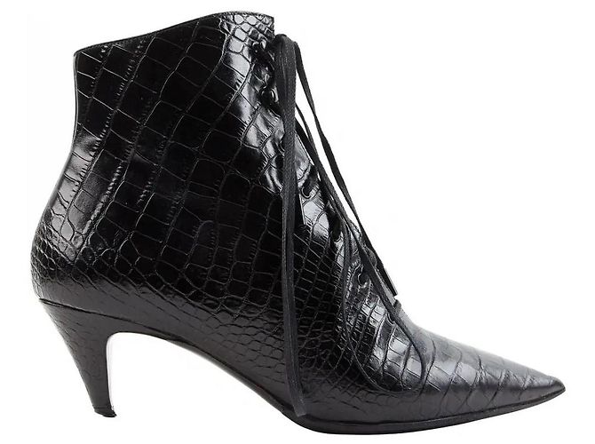 Autre Marque Botines Saint-Laurent Negro - vista 3