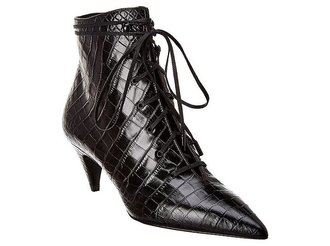 Autre Marque Botines Saint-Laurent Negro - vista 6