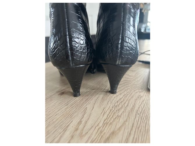 Autre Marque Botines Saint-Laurent Negro - vista 7
