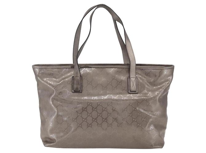 Gucci Plus Tote GG Druck Medium Silber - Ansicht 2