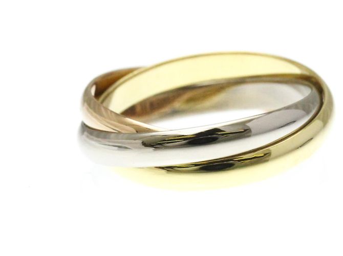 Anello in oro 18K Cartier Trinity D'oro - vista 2
