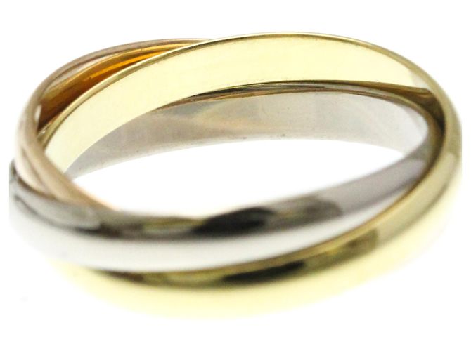Anello in oro 18K Cartier Trinity D'oro - vista 9