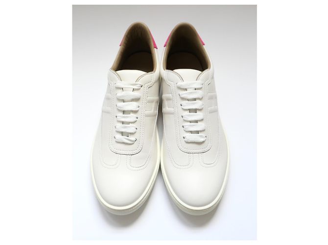 Sneakers Quicker Hermès Bianco - vista 2
