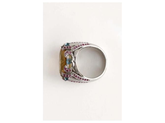 Autre Marque Mehrfarbiger Ring Mehrfarben - Ansicht 5