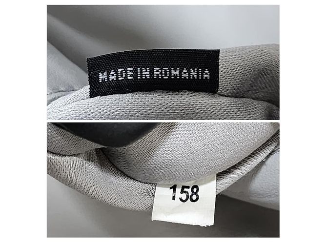 Borsa a Spalla Miu Miu Matelassé Decorata con Cristalli Ash Grigio - vista 3