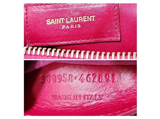 Yves Saint Laurent Saint Laurent Baby Classic Mini Duffle Bag Pink - view 3