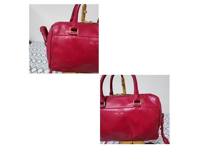 Yves Saint Laurent Saint Laurent Baby Classic Mini Duffle Bag Pink - view 6