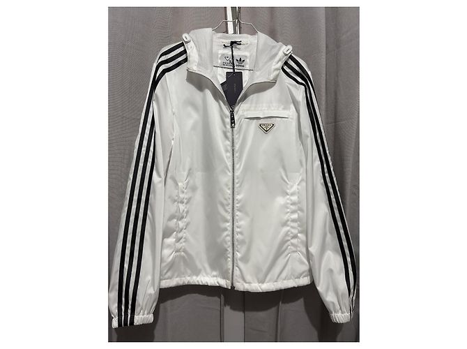 Giacca Prada X Adidas Bianco - vista 2