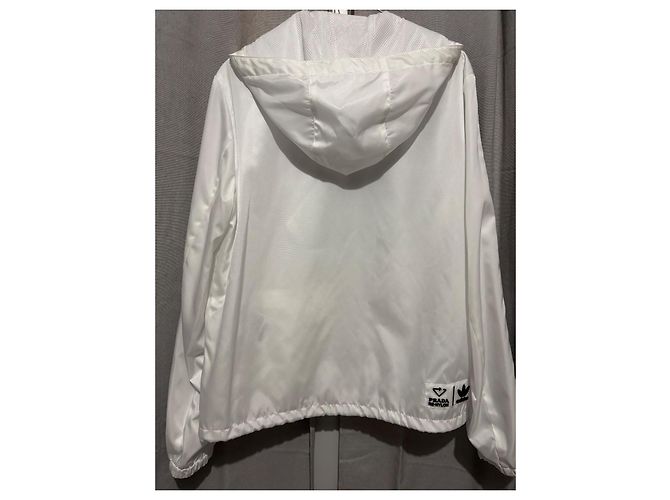 Giacca Prada X Adidas Bianco - vista 3