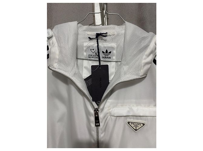 Giacca Prada X Adidas Bianco - vista 4