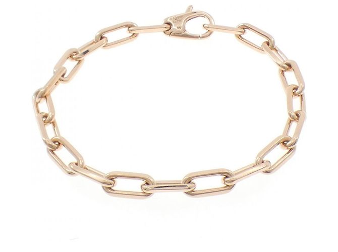 Bracciale charm Cartier Santos Medium in oro rosa - vista 2