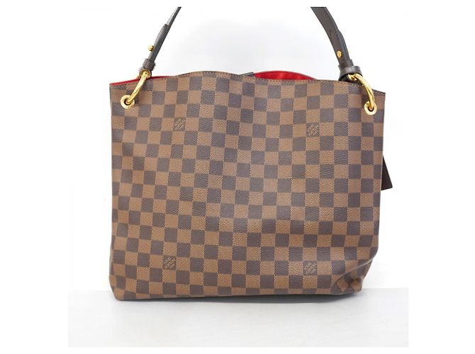 Borsa a Spalla Damier Graceful PM Louis Vuitton Damier ebene - vista 9