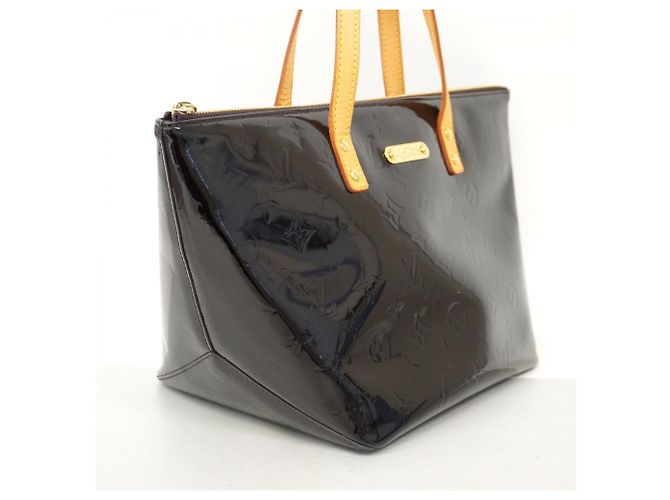 Borsa Tote Vernis Bellevue GM di Louis Vuitton Bordò - vista 2