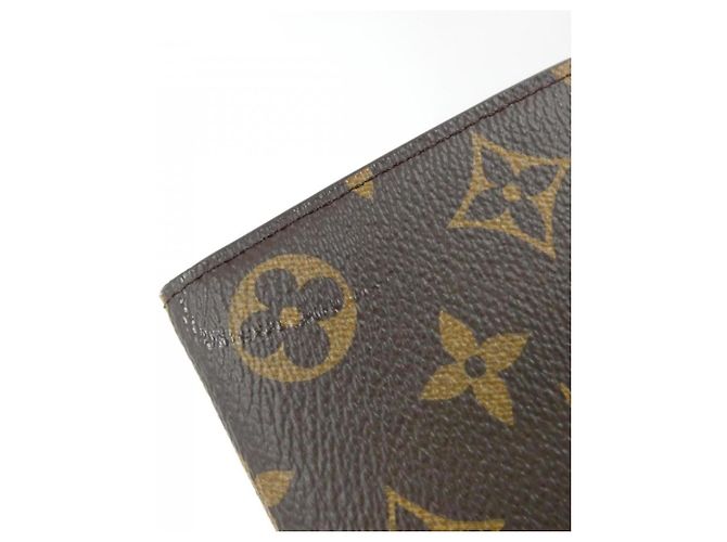 Portafoglio Emily M60697 Monogramma Louis Vuitton Marrone Fuschia - vista 3