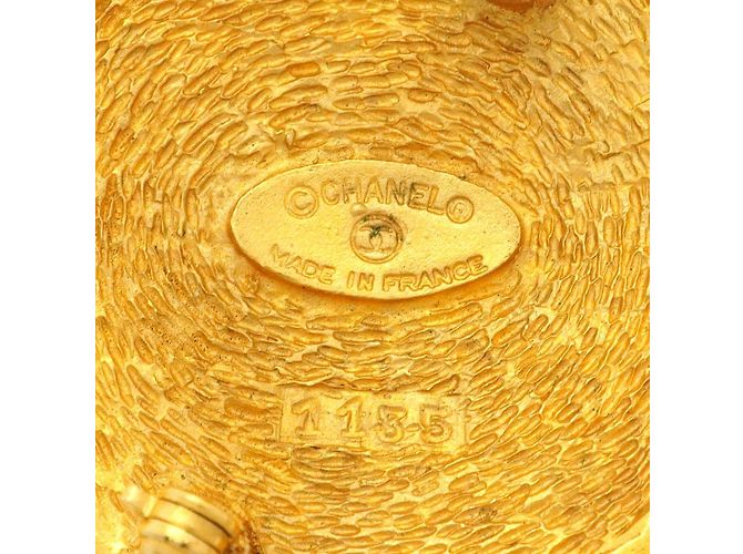Spilla Chanel Cambon Circle D'oro - vista 4