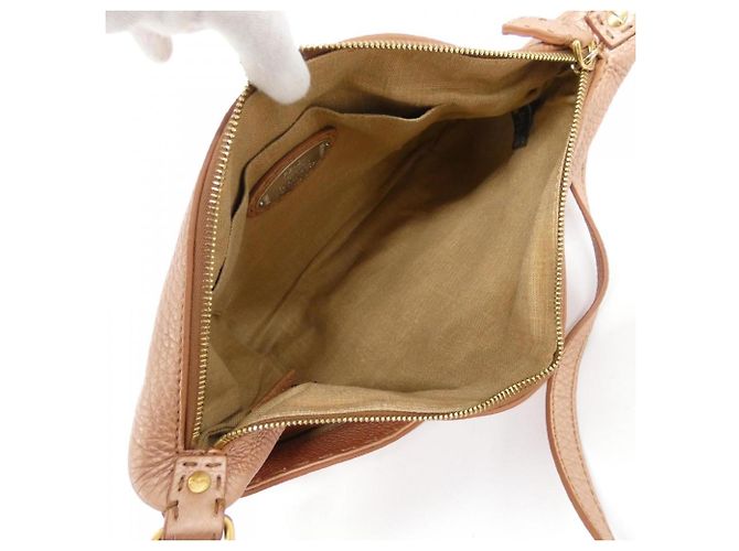 Borsa a Spalla Fendi SELLERIA 8BT194 YF4 Beige - vista 10