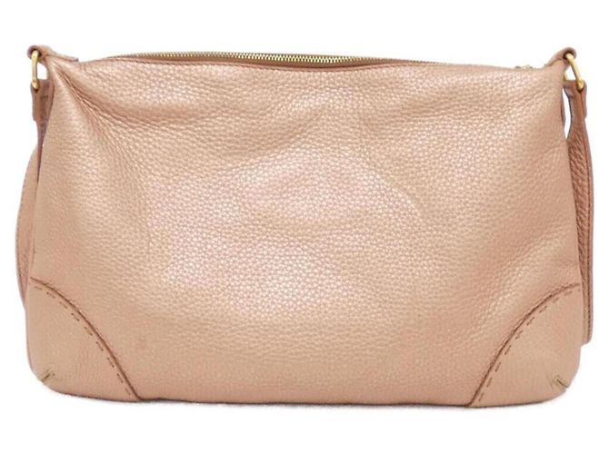 Borsa a Spalla Fendi SELLERIA 8BT194 YF4 Beige - vista 2