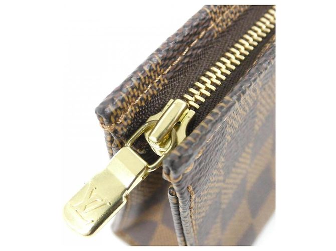 Pochette da Toilette Damier Louis Vuitton Marrone - vista 5