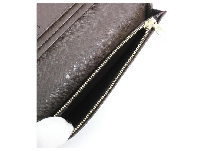 Portafoglio Brazza Damier Louis Vuitton Marrone - vista 7