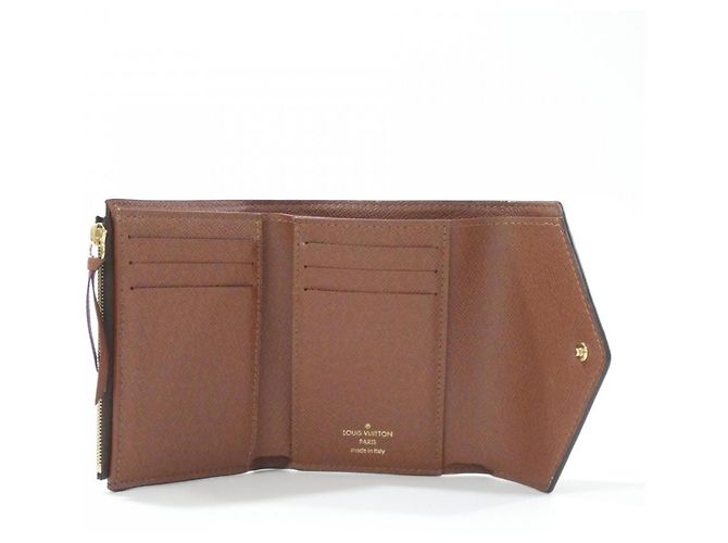 Portafoglio Victorine Monogram Louis Vuitton M62472 Marrone - vista 4