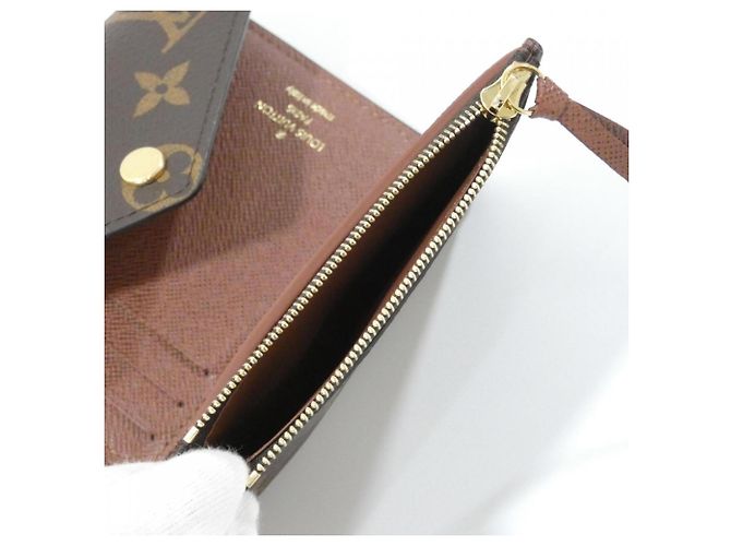 Portafoglio Victorine Monogram Louis Vuitton M62472 Marrone - vista 8