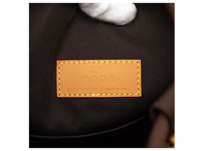 Zaino Randonnee Monogram Reverse Nigo marrone Louis Vuitton - vista 5