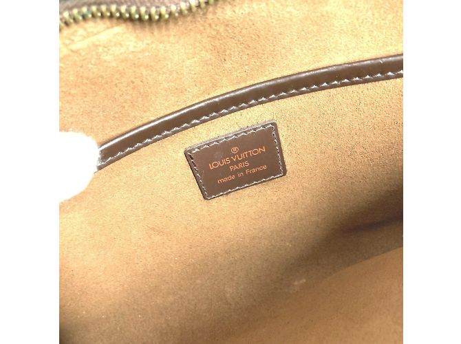 Clutch Saint Louis Damier Louis Vuitton Marrone Damier ebene - vista 13