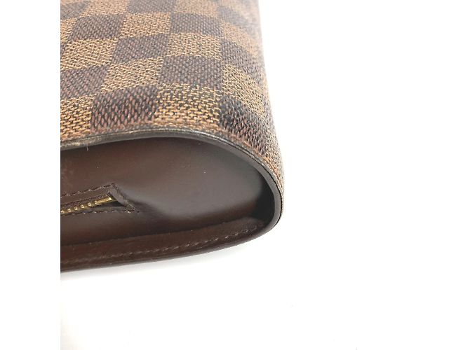 Clutch Saint Louis Damier Louis Vuitton Marrone Damier ebene - vista 5
