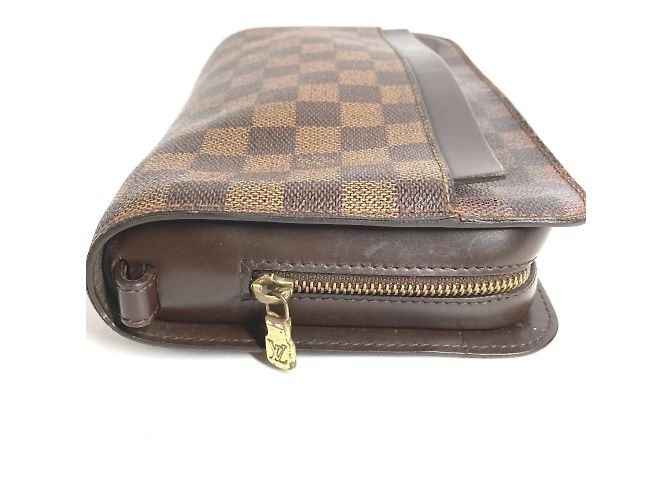 Clutch Saint Louis Damier Louis Vuitton Marrone Damier ebene - vista 6