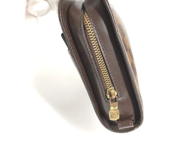 Clutch Saint Louis Damier Louis Vuitton Marrone Damier ebene - vista 7