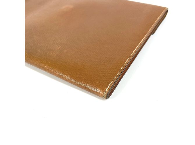 Bolsa Clutch Rio Vintage H Logo da Hermès Marrom - vista 5