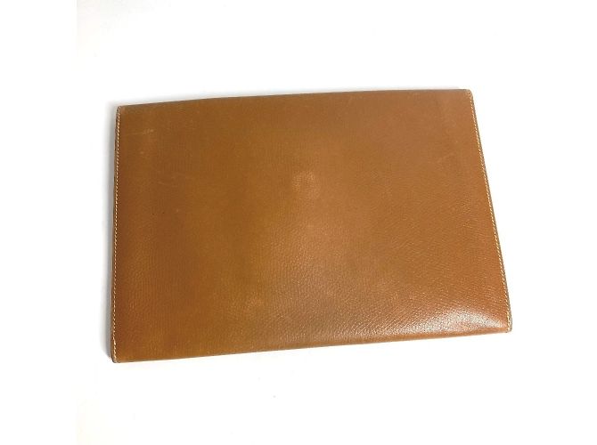 Bolsa Clutch Rio Vintage H Logo da Hermès Marrom - vista 7