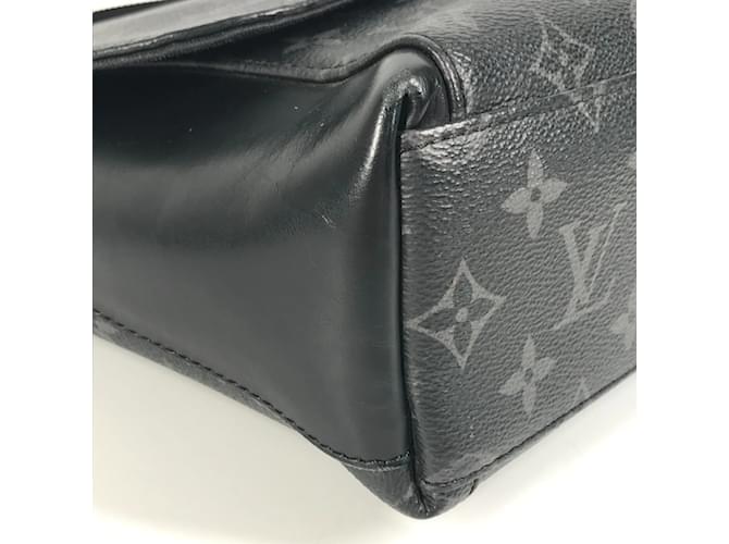 Borsa Messenger Explorer PM Monogram Eclipse Louis Vuitton Nero Monogramma - vista 9