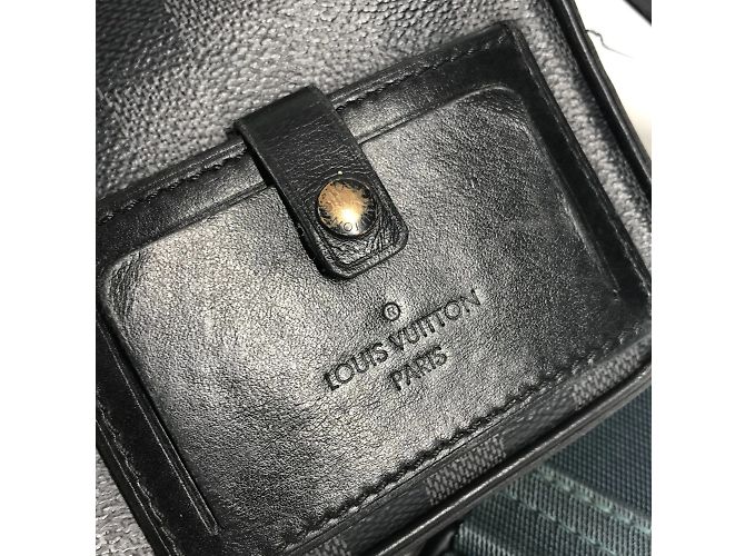Louis Vuitton Damier Graphite Alpha Messenger Bag Black Damier ebene - view 14