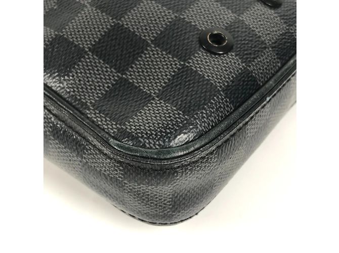 Louis Vuitton Damier Graphite Alpha Messenger Bag Black Damier ebene - view 7