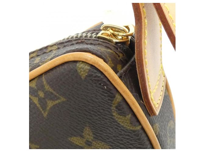 Borsa a Spalla Pochette Croissant Monogram Louis Vuitton M51510 Marrone - vista 4
