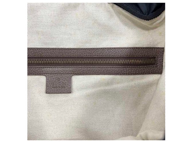 Zaino Gucci Beige Marrone GG Supreme - vista 6