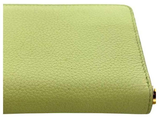 Gucci hellgrünes Bi-Fold-Langgeldbörse - Ansicht 6