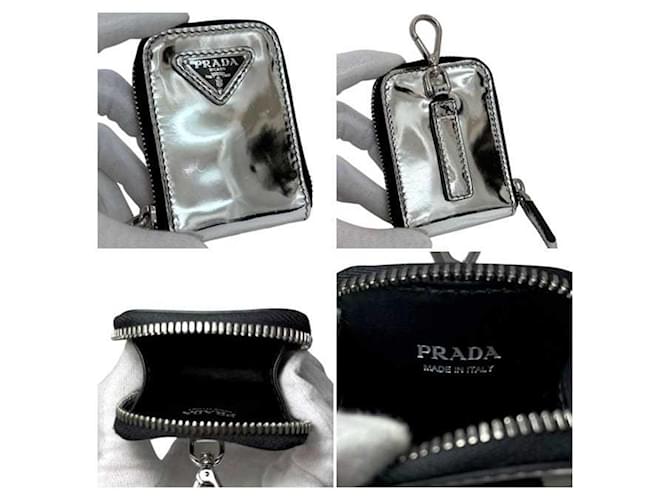 Borsa a Spalla Brick di Prada Nero - vista 5