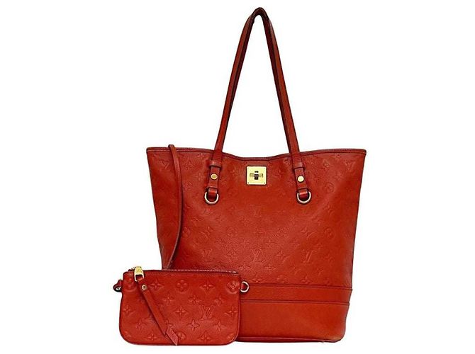 Borsa Tote Citadines PM Louis Vuitton Rosso - vista 2