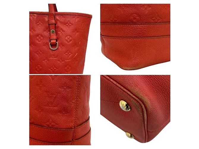 Borsa Tote Citadines PM Louis Vuitton Rosso - vista 5