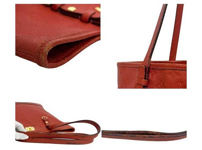 Borsa Tote Citadines PM Louis Vuitton Rosso - vista 9