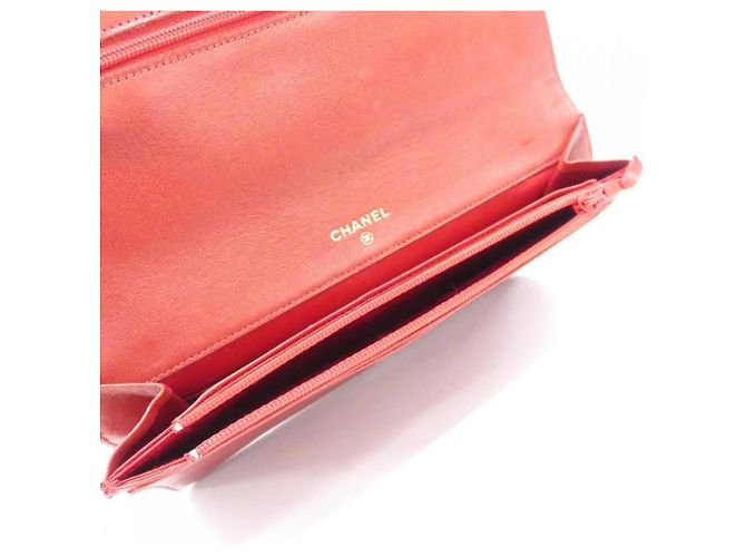 Cartera Larga Chanel Timeless CC Line 01434 Roja - vista 9