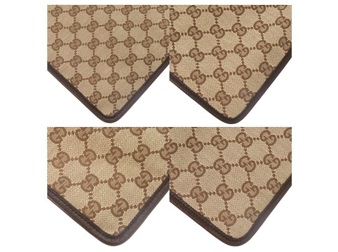Borsa a tracolla in tela GG della linea Sherry di Gucci Marrone Rosso Verde - vista 8