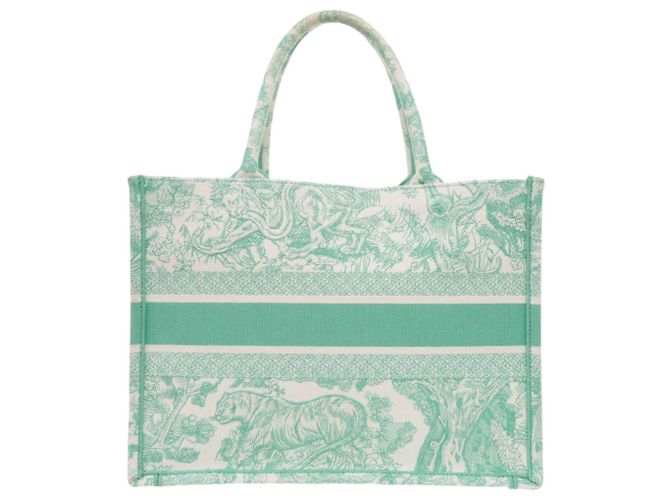 Borsa tote verde menta Christian Dior - vista 3
